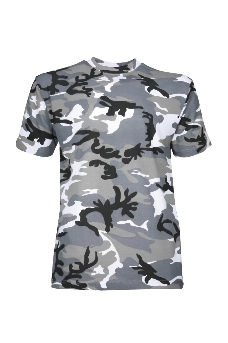 City Camouflage Poly/Cotton T-Shirt