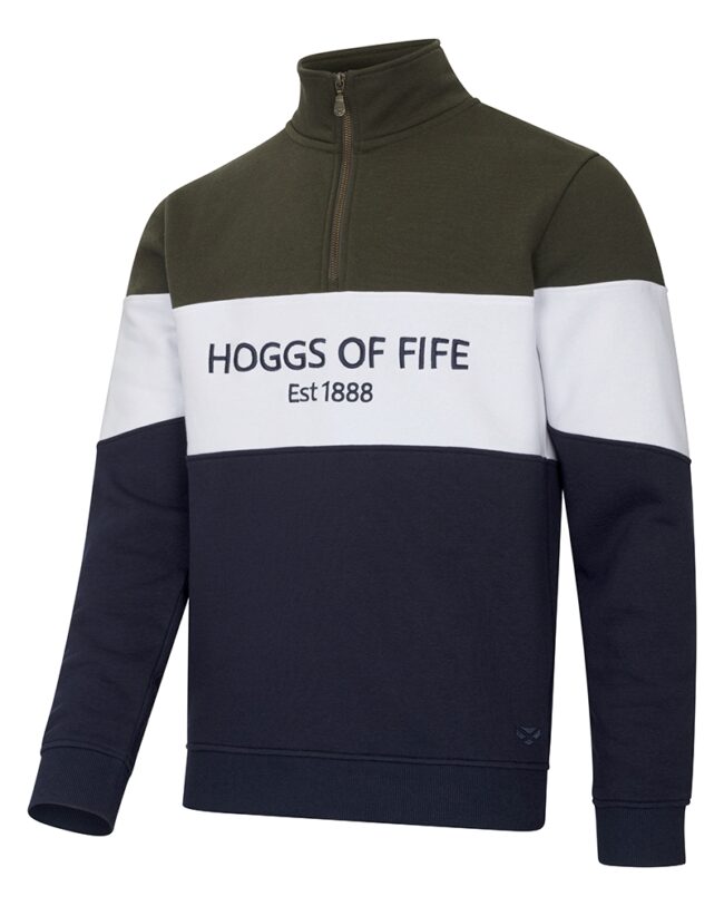 Hoggs Dumfries 1888 Gents 1/4 Zip Sweatshirt