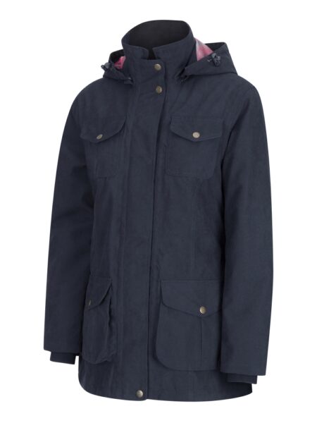 Struther Ladies Field Coat (with hood)