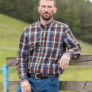 Hoggs of Fife Luthrie LS Plaid Shirt